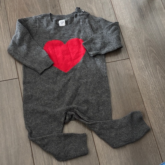 GAP Other - GAP 12-18 month Gray Cozy One-Piece